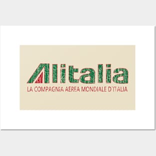 Alitalia - Italy's World Airline Posters and Art